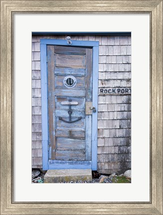 Framed Rockport Fishing Shack, Massachusetts Print