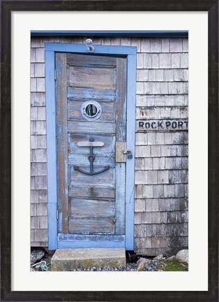 Framed Rockport Fishing Shack, Massachusetts Print