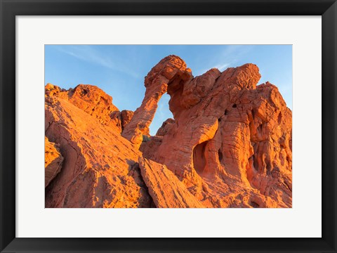 Framed Fire State Park&#39;s Elephant Rock, Nevada Print