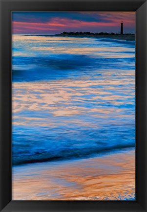 Framed Cape May Lighthouse, New Jersey Print