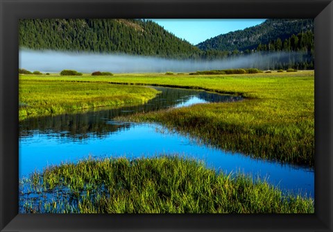 Framed Sparks Lake, Oregon Print