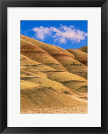 Framed Painted Hills Unit, John Day Fossil Beds National Monument, Oregon Print