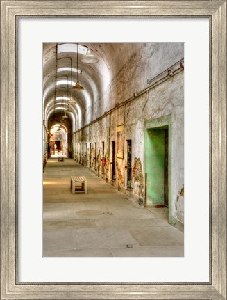 Framed Eastern State Penitentiary Interior, Pennsylvania Print