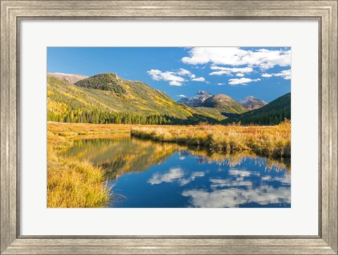 Framed Wasatch Cache National Forest Panorama, Utah Print