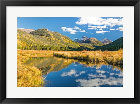 Framed Wasatch Cache National Forest Panorama, Utah Print