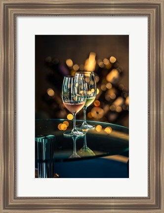 Framed Elegant Tasting Room At Long Shadows Print