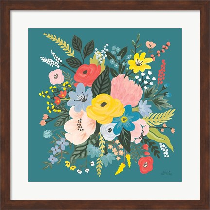 Framed Wild Garden VII Print