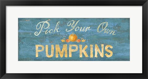 Framed Floursack Autumn XI Print