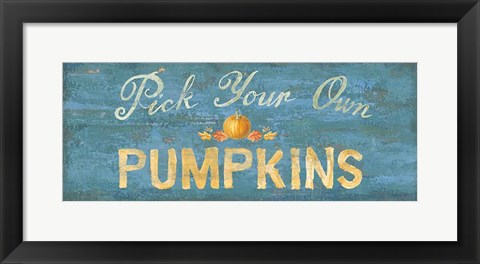 Framed Floursack Autumn XI Print