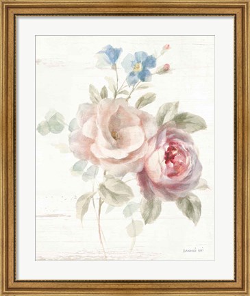 Framed Cottage Garden IV Print