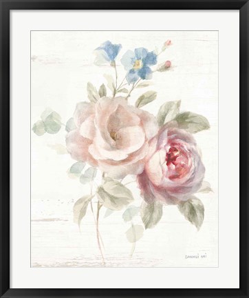 Framed Cottage Garden IV Print