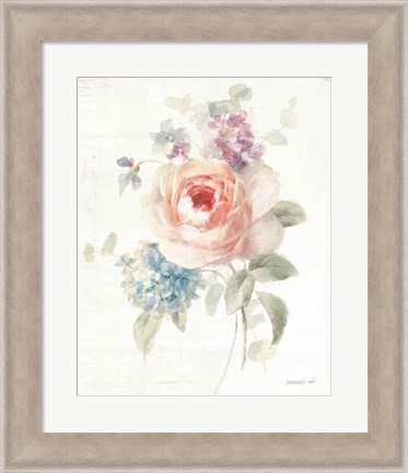 Framed Cottage Garden III Print