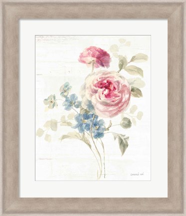 Framed Cottage Garden II Print