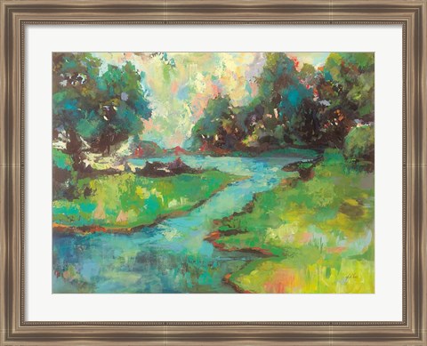 Framed Landscape in the Park Print