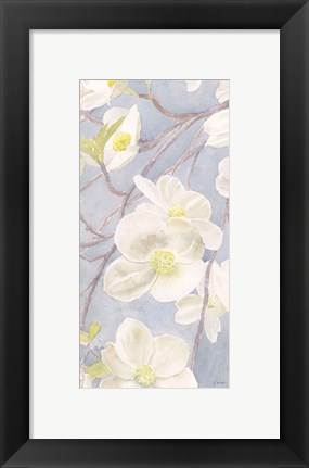 Framed Breezy Blossoms II Print