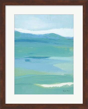 Framed Coastal Bliss II Print