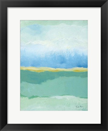 Framed Coastal Bliss I Print