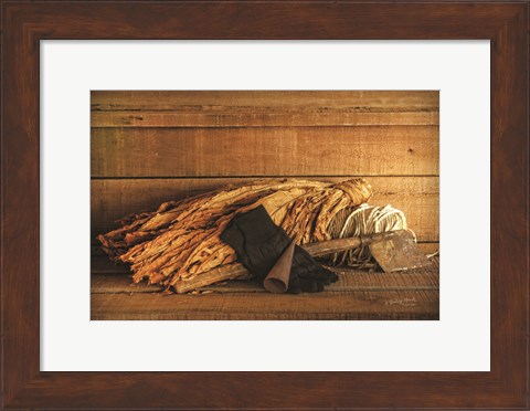 Framed Tobacco Print