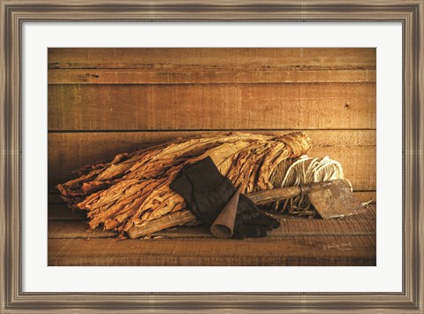 Framed Tobacco Print