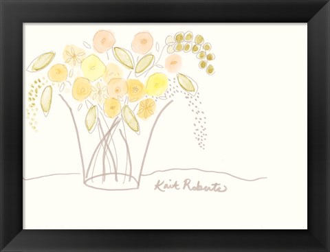 Framed Miniature Blooms Print