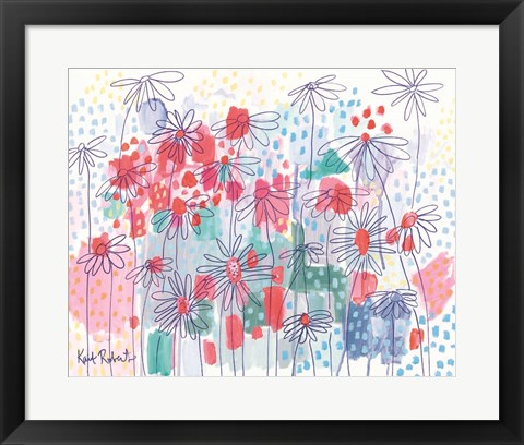 Framed Sweet as a Daisy Print