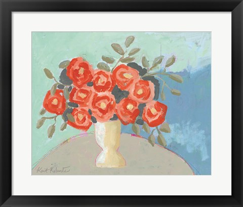 Framed Entryway Bouquet Print