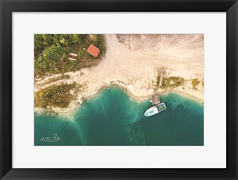 Framed Boat Print