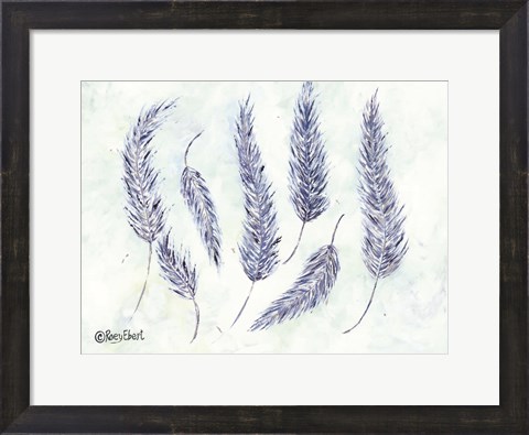 Framed Fine Feathered Family Print
