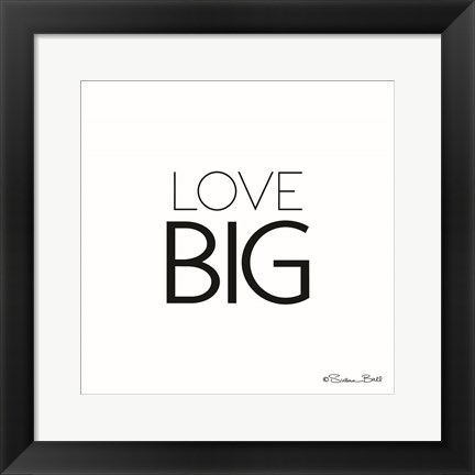 Framed Love Big Print