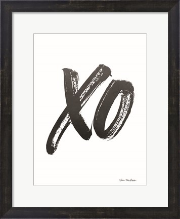 Framed XO Print