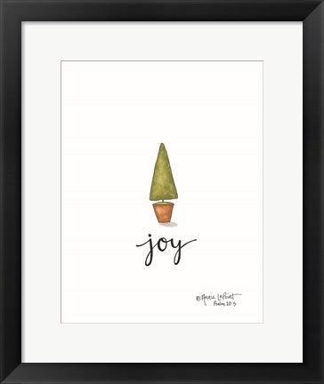 Framed Little Joy Topiary Print