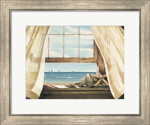 Framed Beach Treasures Print