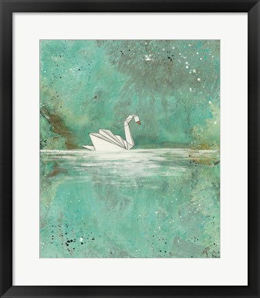 Framed Serenity Lake Print