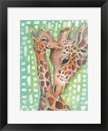 Framed Mother and Child Print