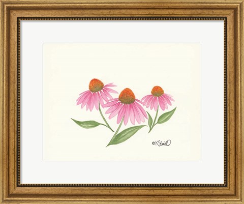 Framed Dancing in the Breeze Print