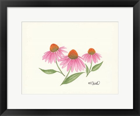 Framed Dancing in the Breeze Print