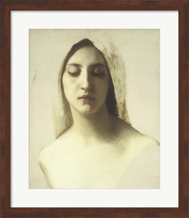 Framed Study for &#39;La Charite&#39;, C.1878 Print