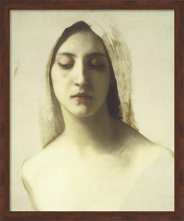 Framed Study for &#39;La Charite&#39;, C.1878 Print