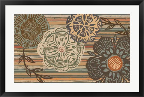 Framed Woodcut Nature II Print