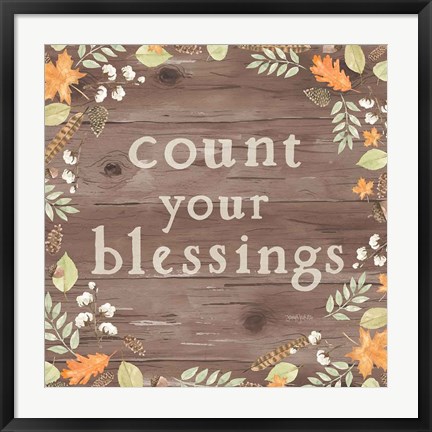 Framed Autumn Offerings I Dark Blessings Print