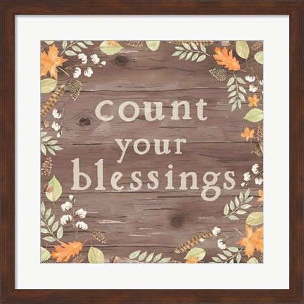 Framed Autumn Offerings I Dark Blessings Print