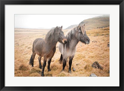 Framed Bjarni and Imir I Print