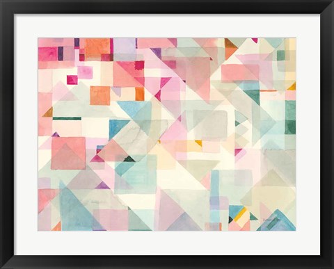 Framed Try Angles II Print