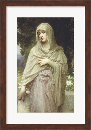 Framed Meditation, 1902 Print