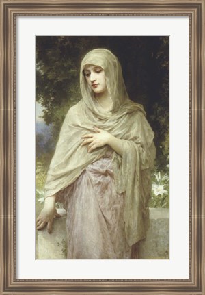 Framed Meditation, 1902 Print