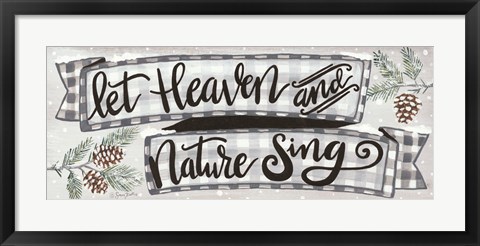 Framed Heaven and Nature Print
