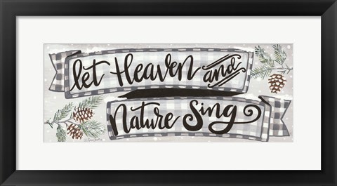 Framed Heaven and Nature Print