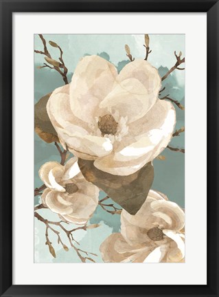 Framed Magnolia II Print