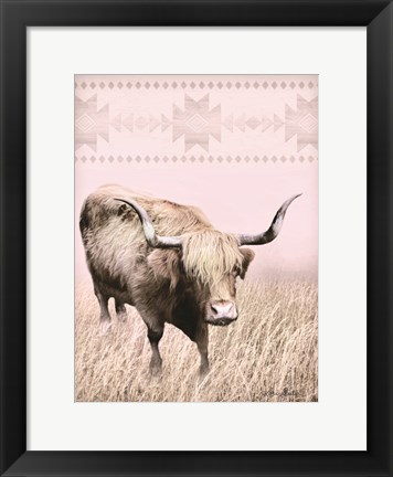 Framed Rosie the Cow Print