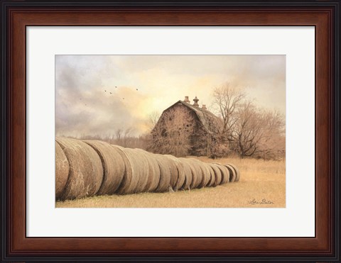 Framed Good Day on the Farm Print